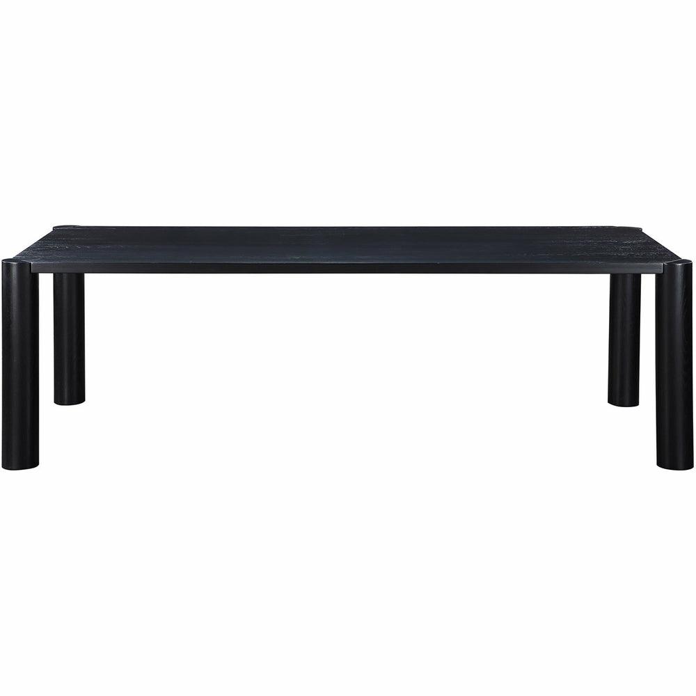 Post Dining Table Large Dining Room Black