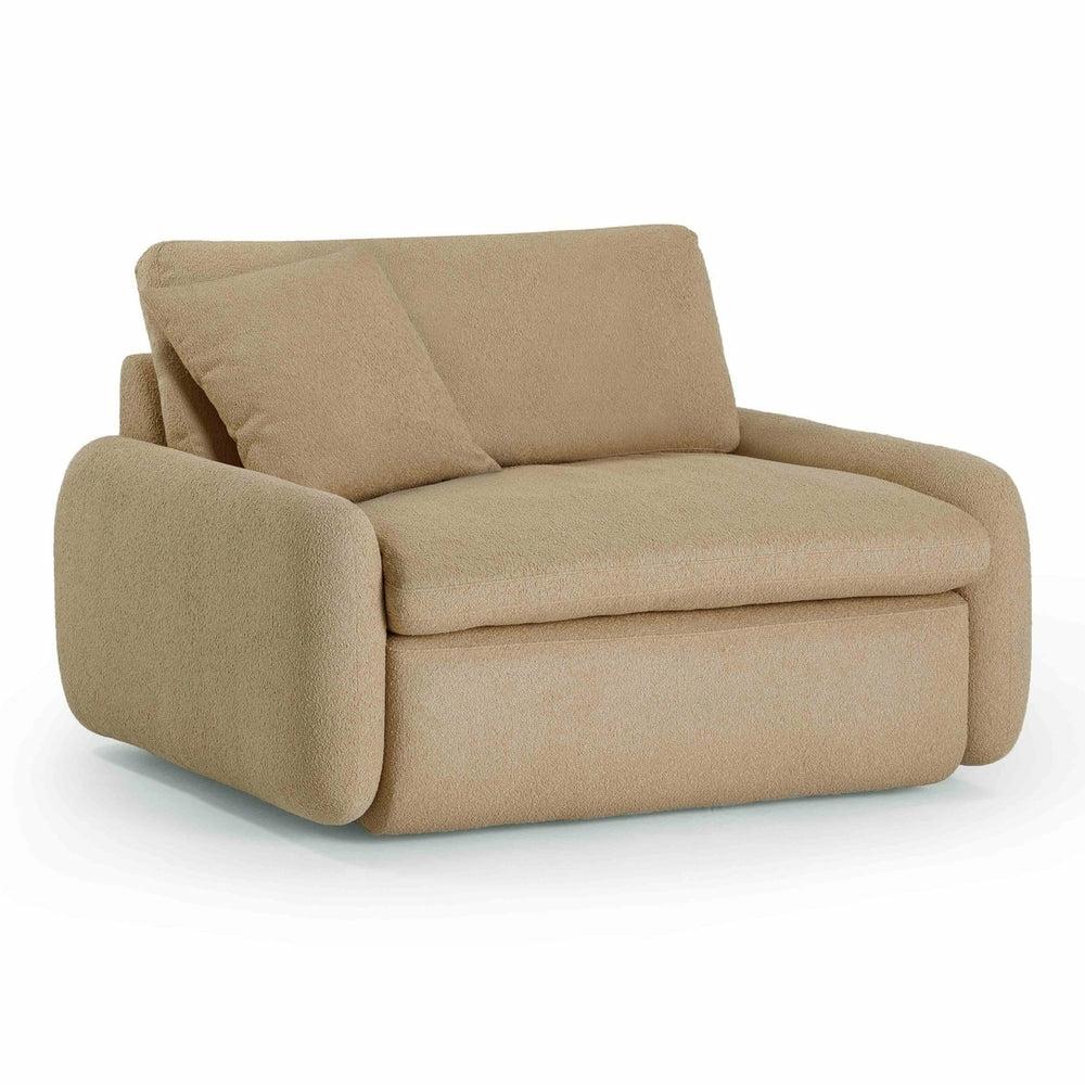 Rachelle Tan Boucle Lounge Chair Accent Chairs