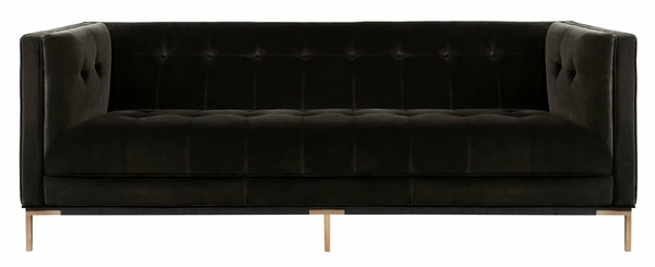 Sienne Tufted Velvet Sofa Living Room