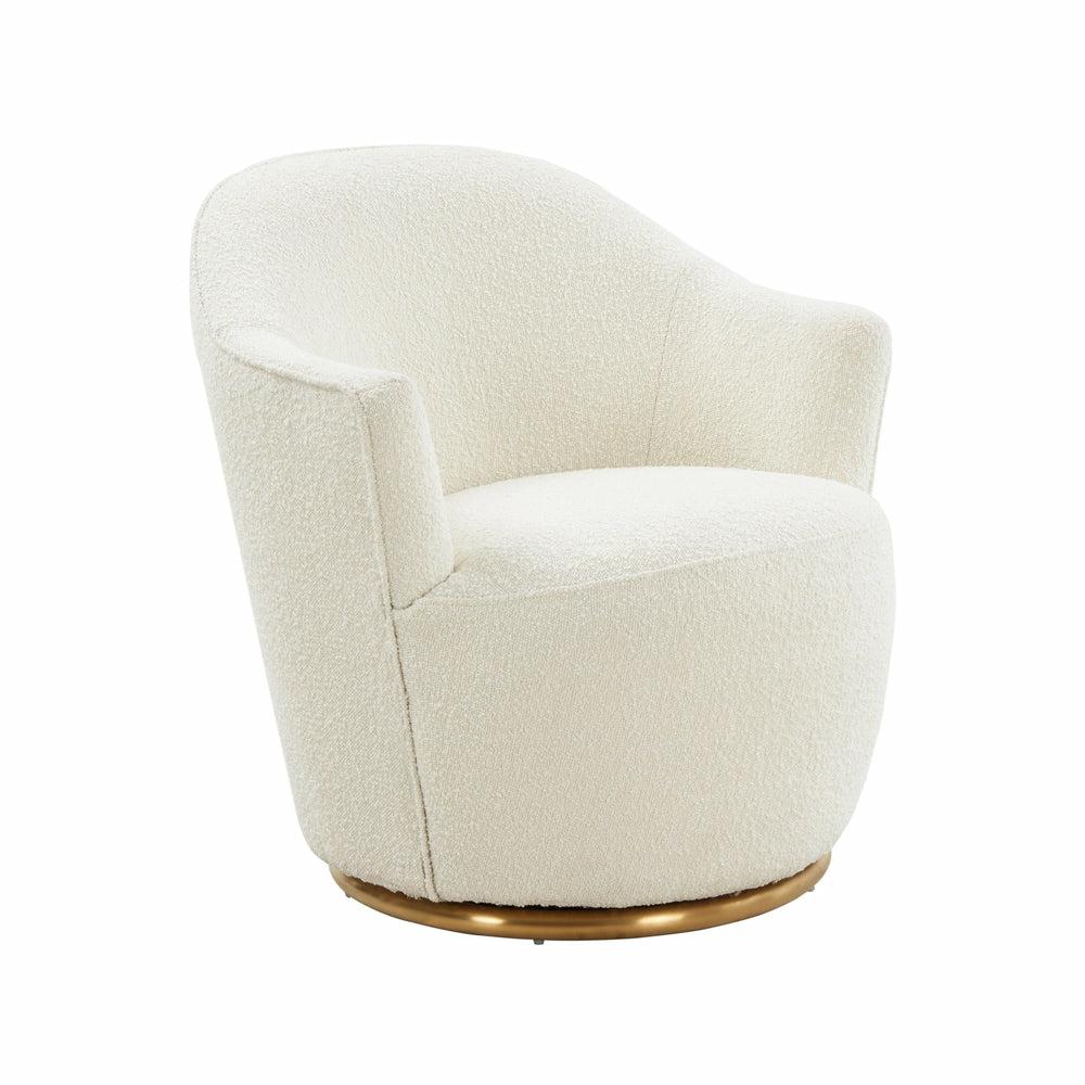 Skyla Boucle Swivel Chair Outdoor