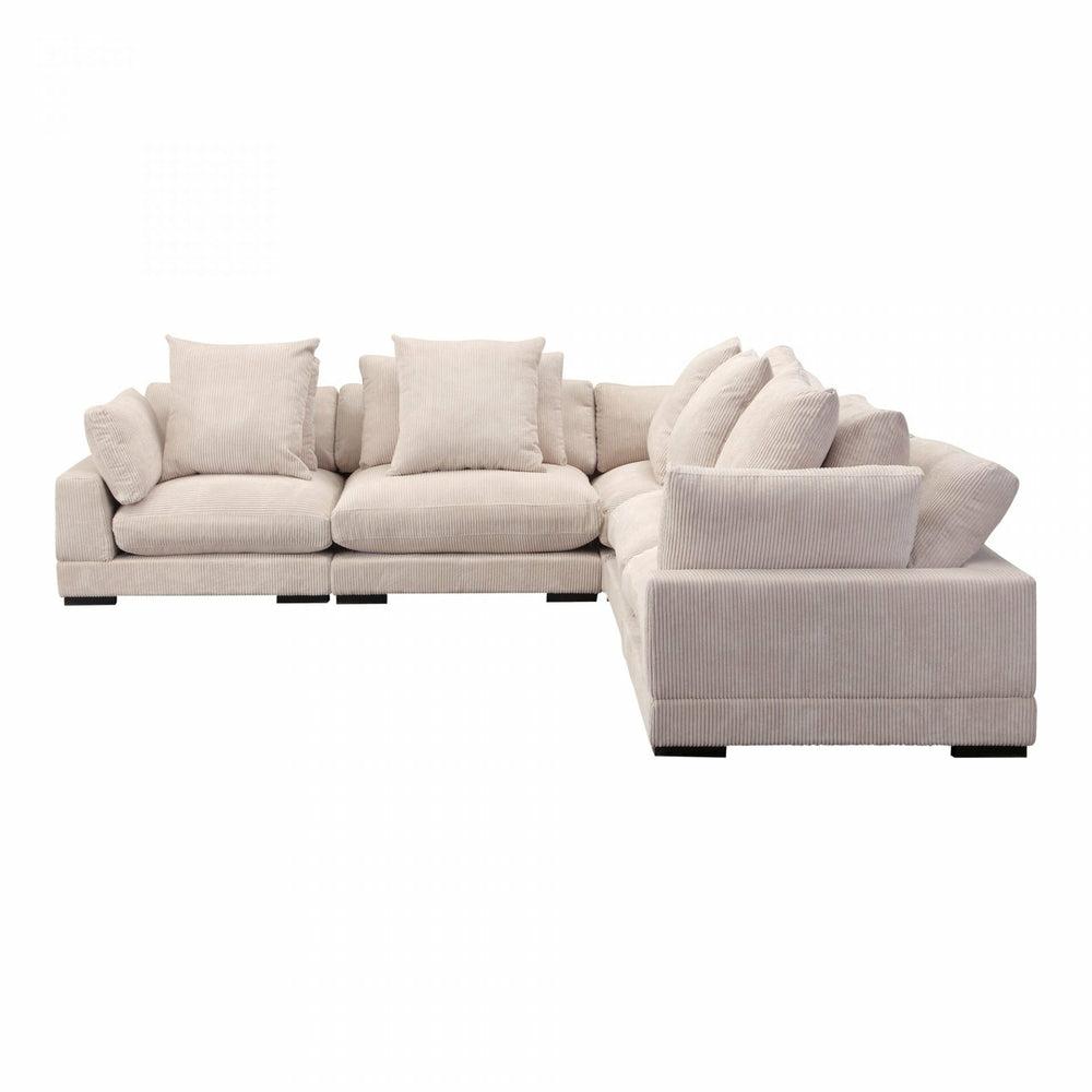 Tumble Classic L Modular Sectional Cappuccino Living Room