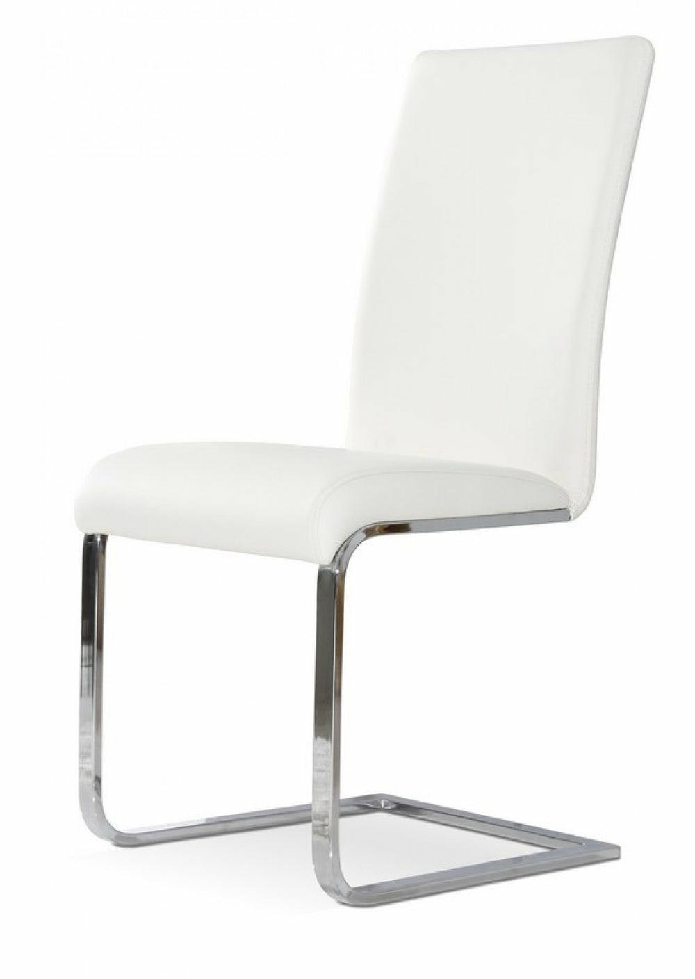 Crane – Modern White Dining Chair (Set Of 2) Dining Chairs