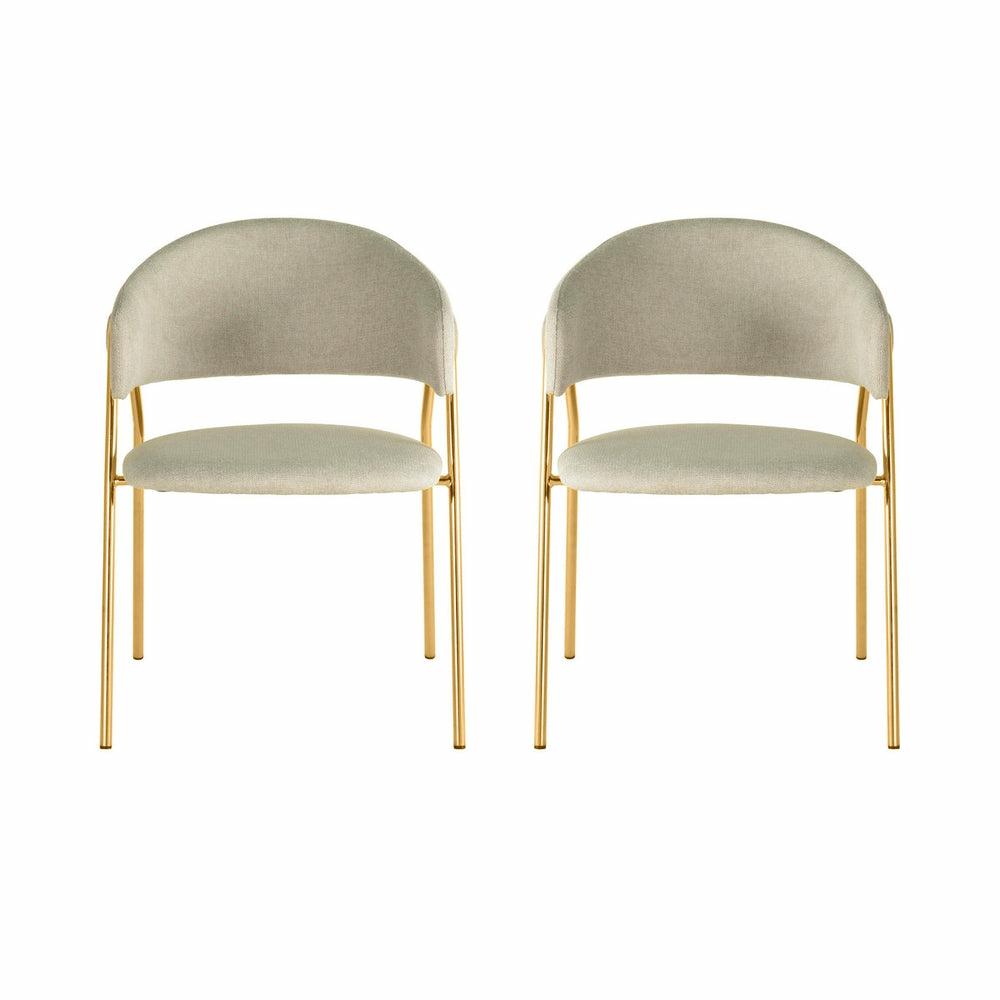 Lara Cream Dining Chair – Set Of 2 Dining Chairs