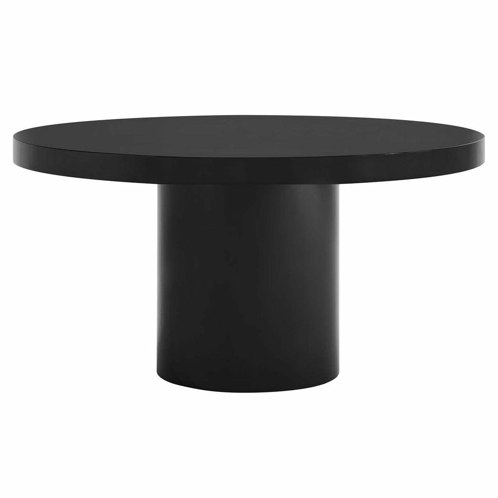 Gratify 60″ Round Dining Table Dining Room Black